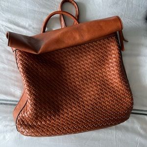 Vegan Leather Backpack